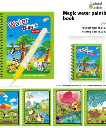 Children's Diy Magic Water Painting Book Creative Magic Water Painting Book