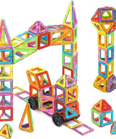 110pcs Magnetic Building Blocks, Magnetic Building Blocks, Children's Toys UK