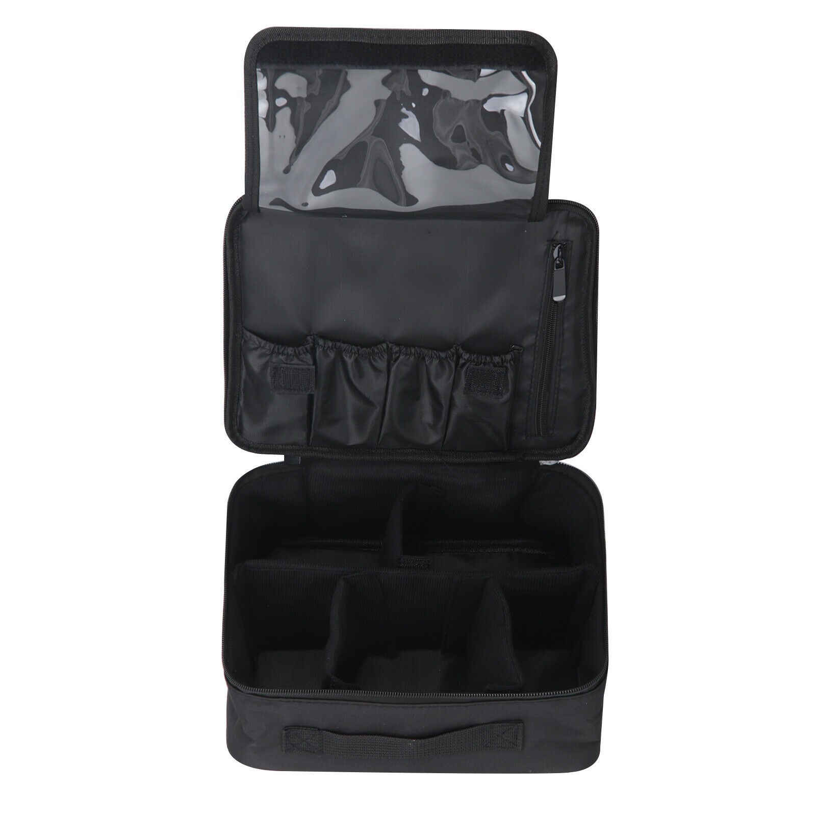 Travel Makeup Bag Cosmetic Toiletry Case Hanging Pouch Wash Organizer Storage Toiletry Cosmetic Storage Handle Washbag - Image 2