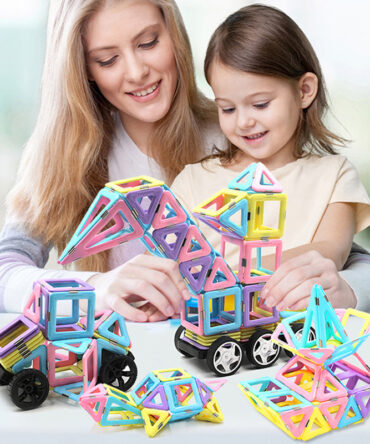Magnetic Building Blocks Educational Toy Set