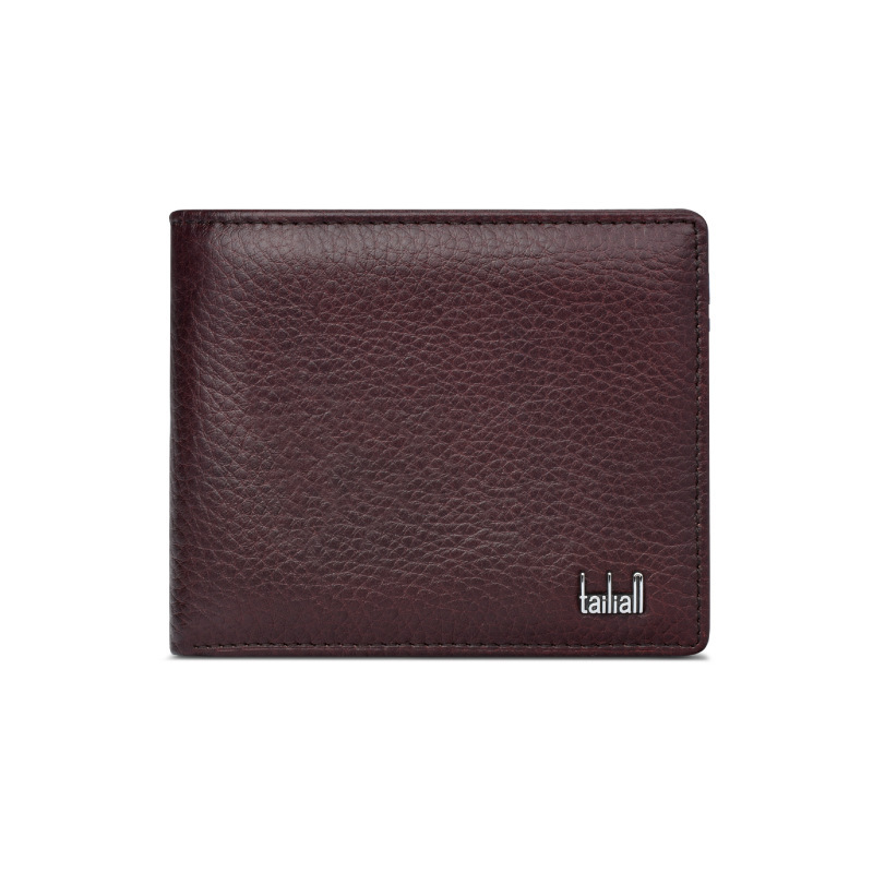 Wallet Men''s Short Business Classic Multi Card Wallet Leather Cross Border Men''s Wallet - Image 4