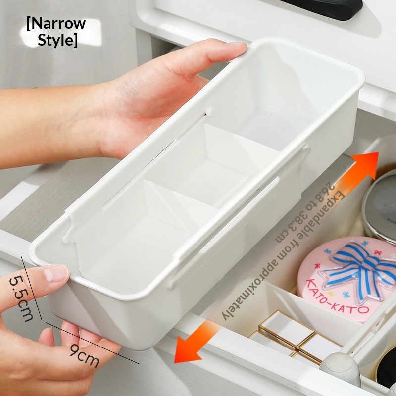 Built-in Retractable Drawer Divider Storage Box - Image 3