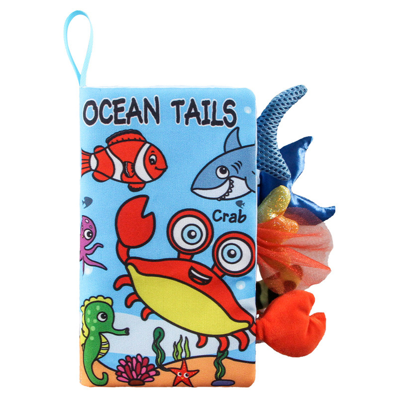 Enlightenment Early Learning Toys Children's Tail Cloth Book - Image 7