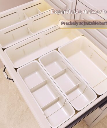 Built-in Retractable Drawer Divider Storage Box